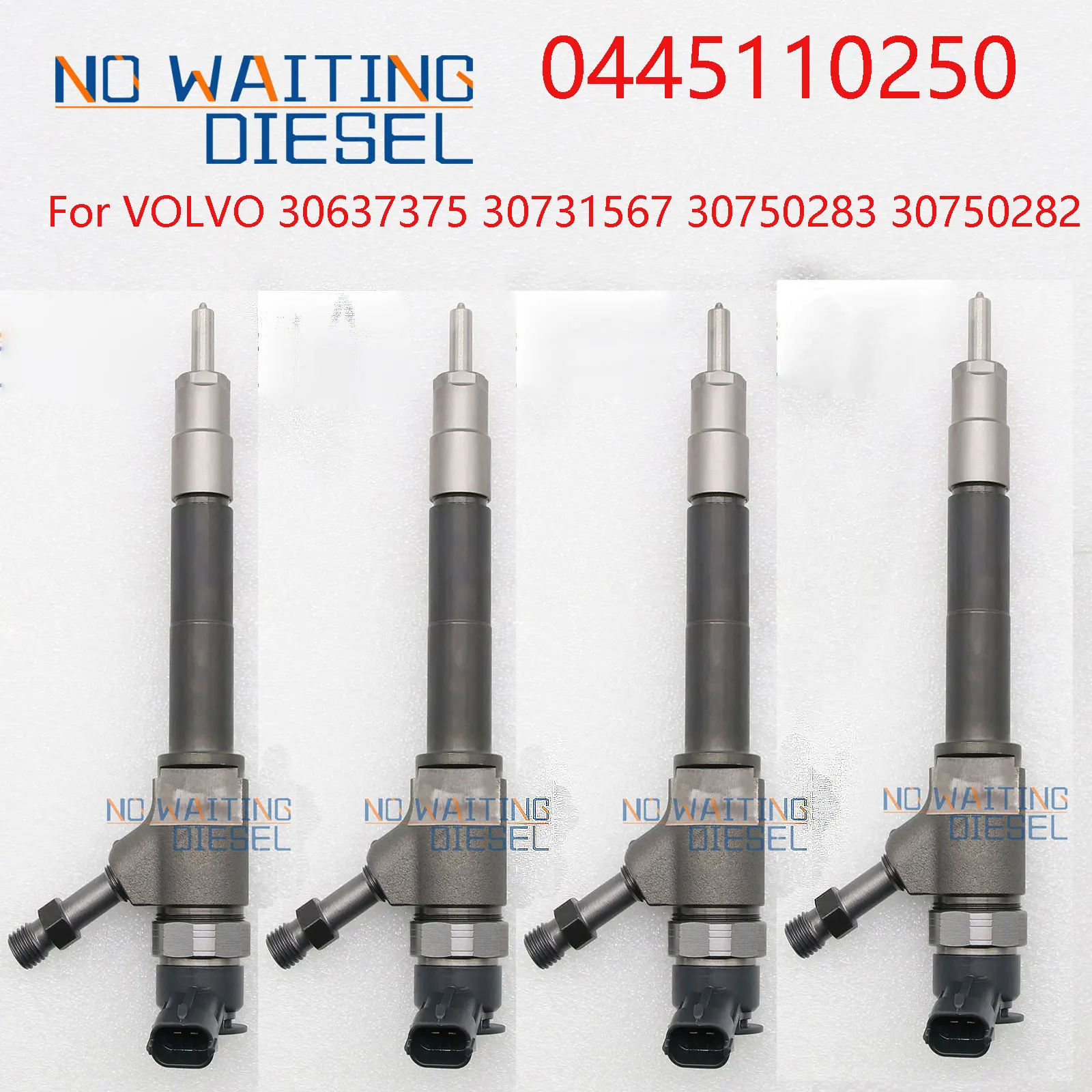 4 шт. 0445110250 дизельный инжекторный насос 0 445 110 250 топливный инжектор для VOLVO 30637375