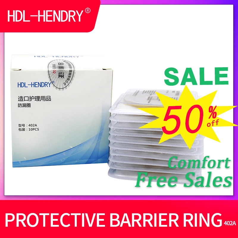 

Anti-leak Protective Barrier Ring Ointment Barrier Ring 5cm Adjust Shape Stoma Assistance Tool Ostomy Care 10 Pcs/Box