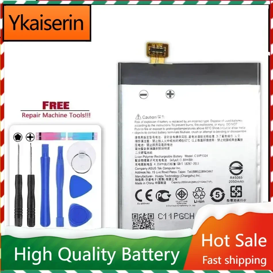 Для ASUS C11P1324 аккумулятор для ZenFone 5 A500G Z5 T00J ZENFONE5 A500CG A500KL A501CG аккумуляторы +