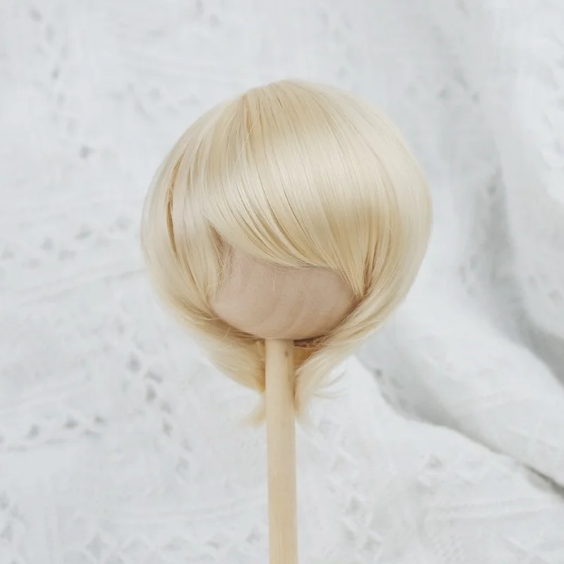 Новинка 1/3 парик для куклы Bjd короткие прямые волосы окружность головы 21 5-23 см 60