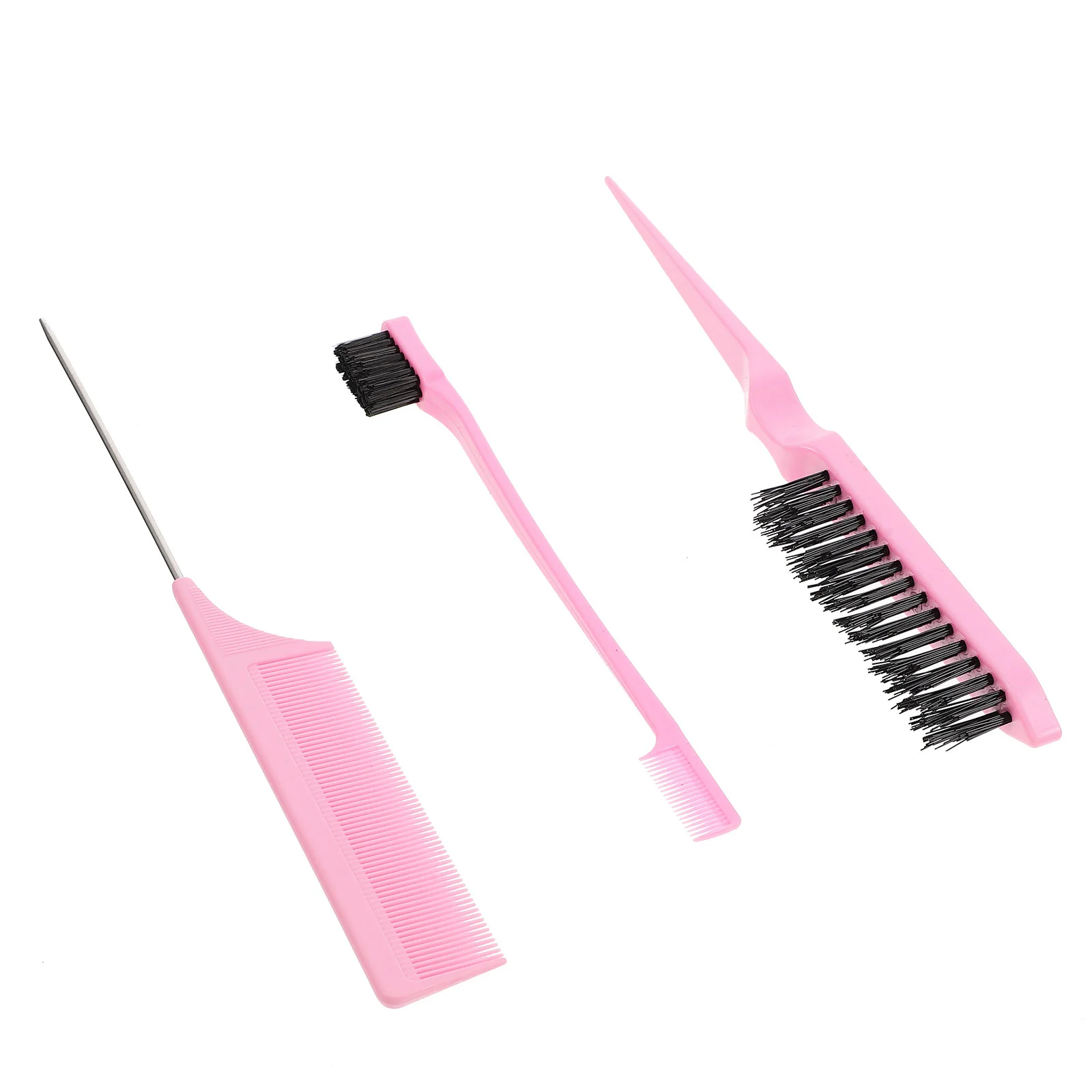 

Comb Hair Combs Professional Styling Tail Haircutting Pintail Cutting Barber Black Set Row Three Haircut Sets