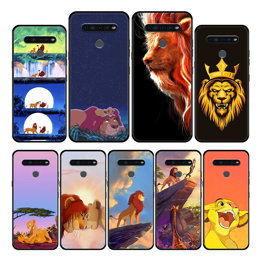 

For LG K61 G6 K40s K41s G7 K40 K50s K42 K52 K50 K71 G8 K51s K92 Disney The Lion King movie Celular Coque Bag