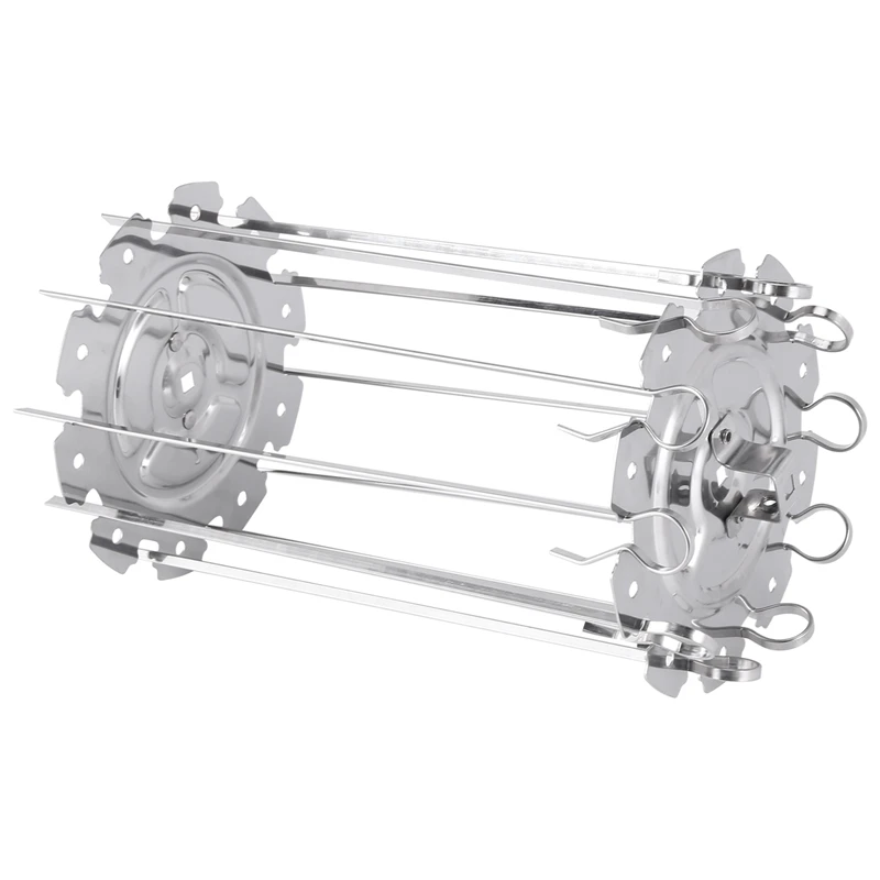 10 вилок для барбекю стальной металлический жаровня шпажки игольчатая клетка