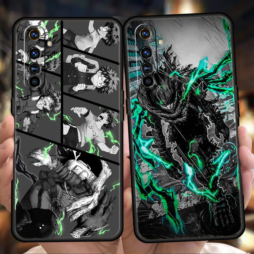 

My Hero Academia Phone Case for Oppo A12 A74 A76 A16 Find X5 A95 A52 A53 A54 A15 Reno 6 Z 7 Pro A9 2020 5G Silicone Shell Capas