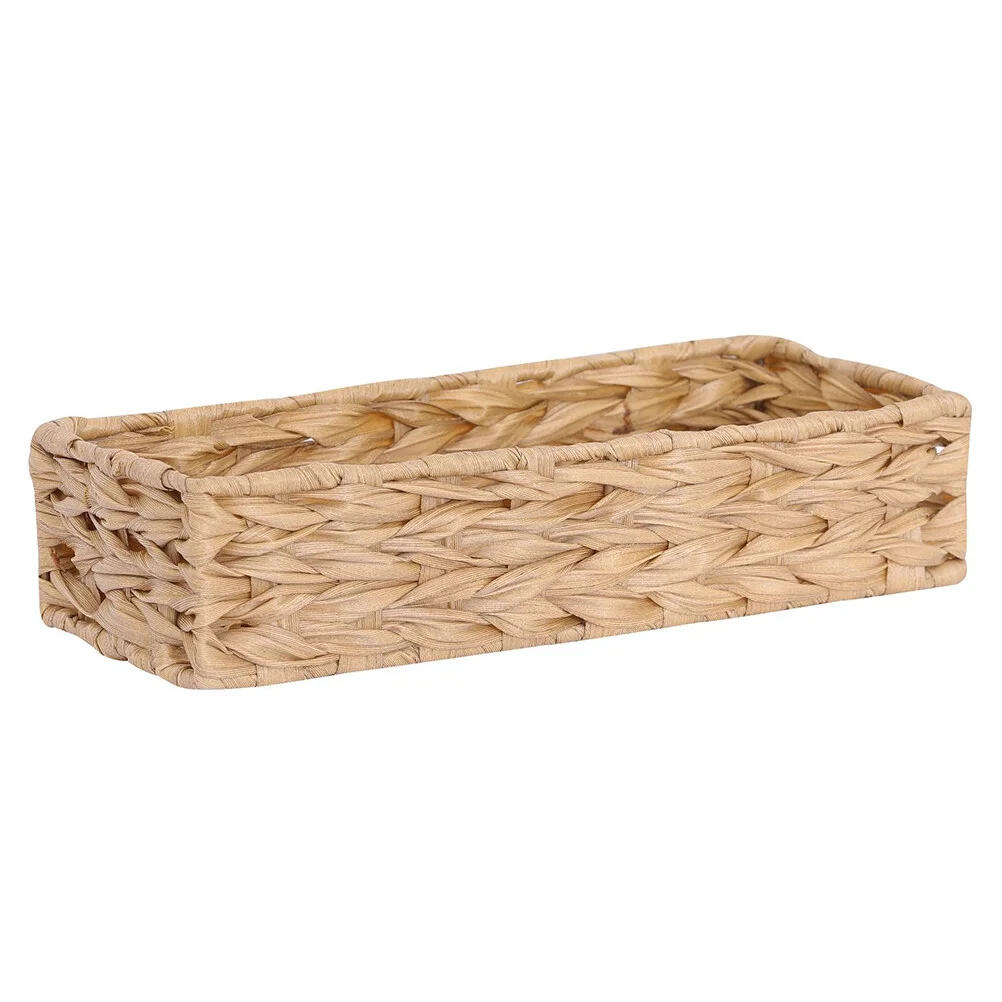 

Vanity Decor Top Hat Indoor Storage Basket Exquisite Ornament Books Home Multi-purpose Simple Wicker Organizing