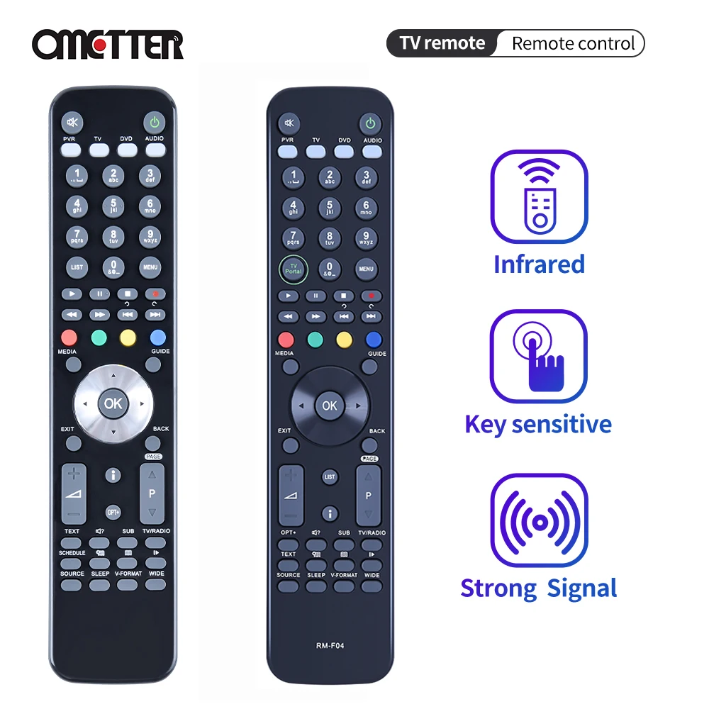 

New RM-F01 RM-F04 Fit For Humax Receiver Foxsat HDR Freesat Box Decoder Controller RM F01