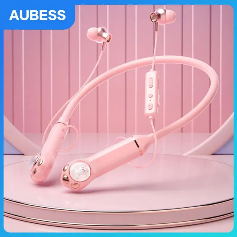 

New In Ear Earphones Noise Reduction Low Latency Hanging Neck Wireless Earphones With High Quality Microphone Shocking Bass