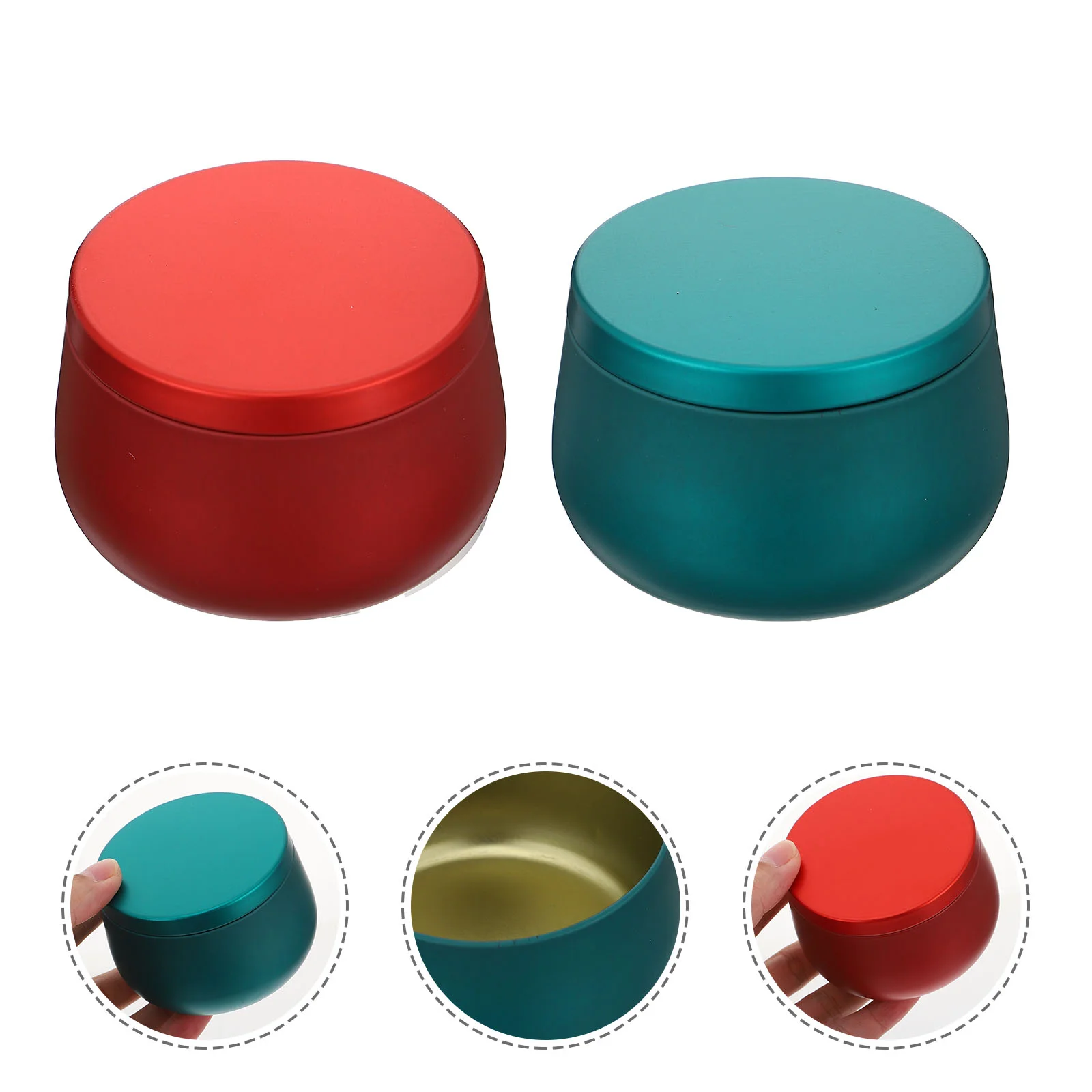 

4 шт., герметичные мини-банки для хранения чая