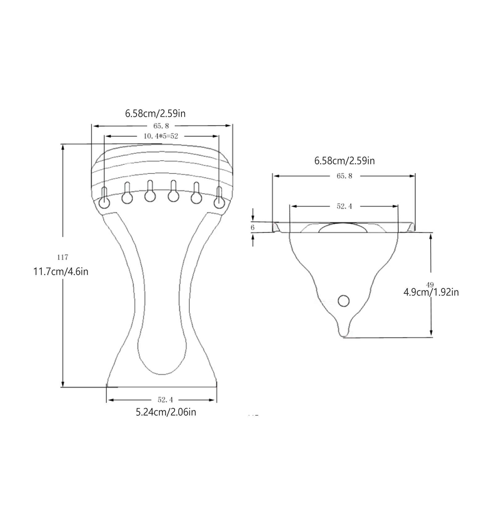 

Guitar Tailpiece Repairing Portable Home Manual Metal Dobro Resonator String Bridge Replacement Spare with Screw