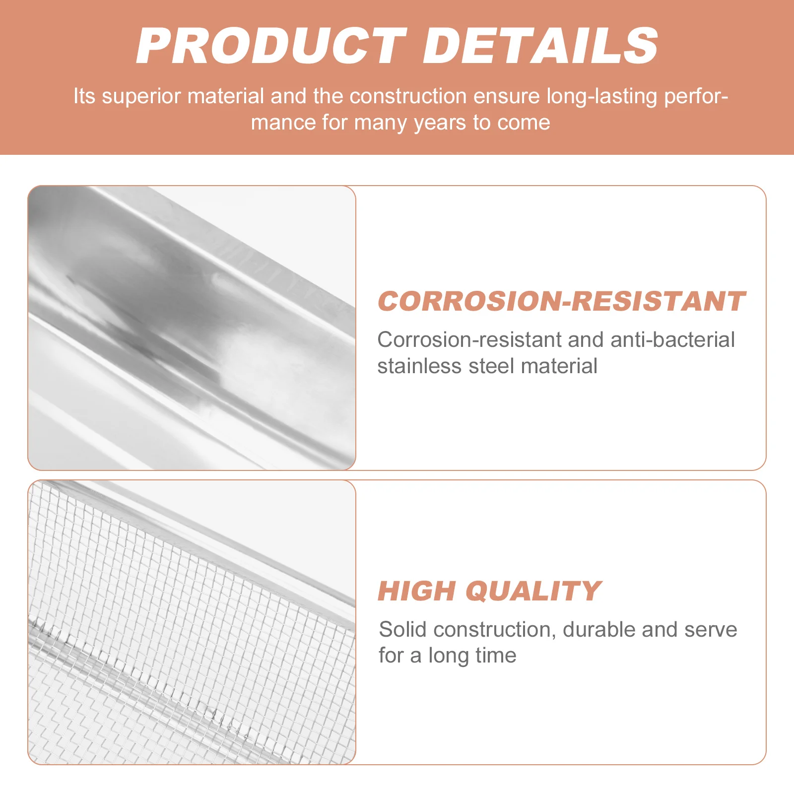 Сушилка для выпечки прямоугольная из нержавеющей стали