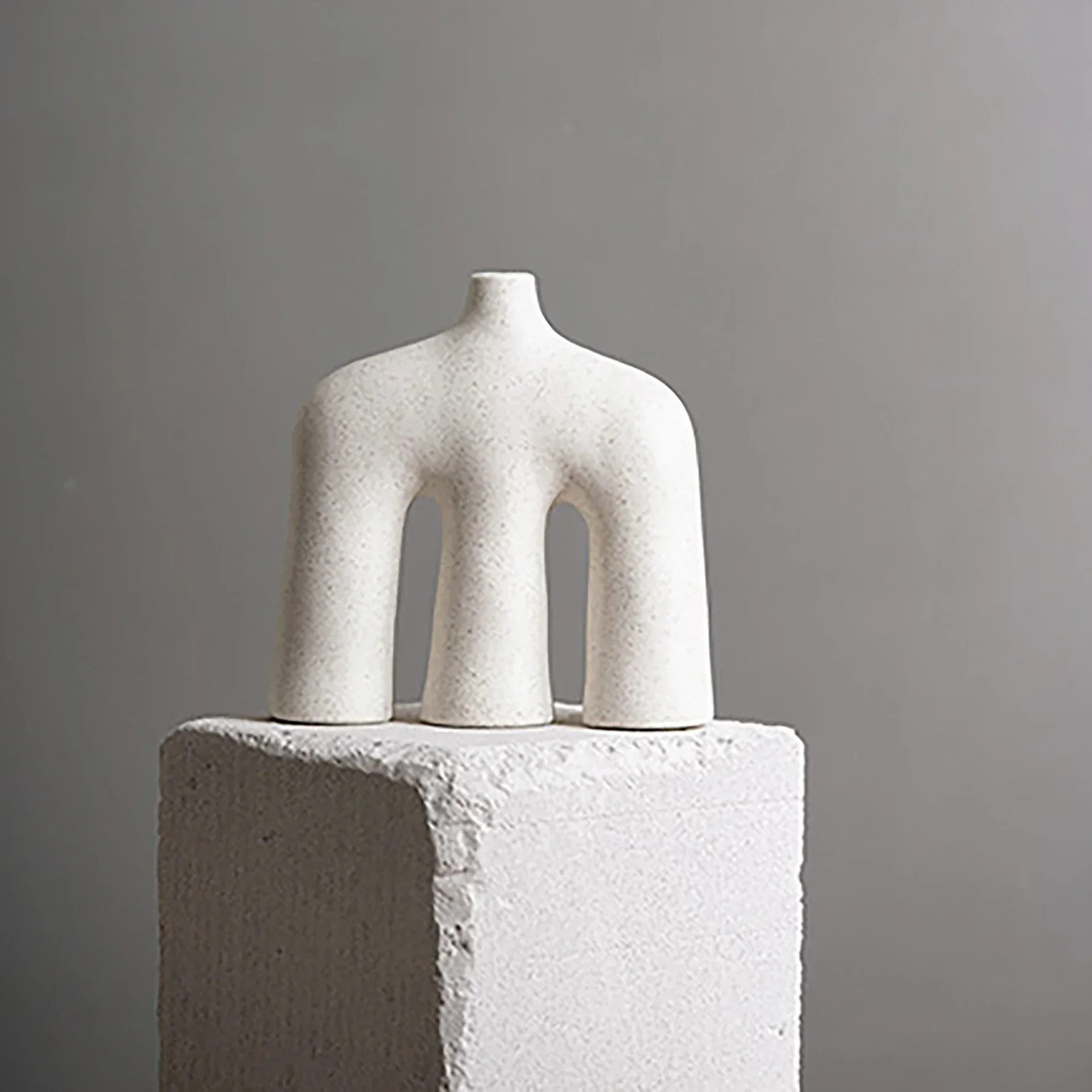 Ваза неправильной формы современный декоративный керамический цветочный горшок