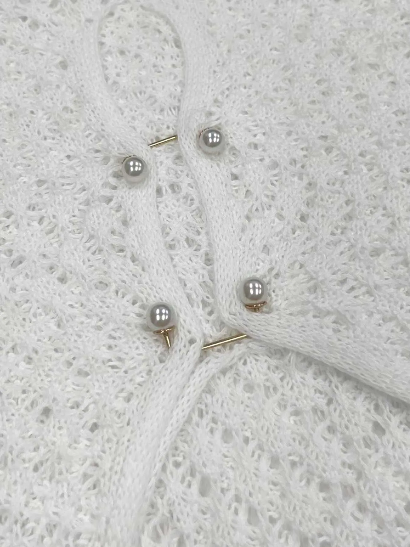 Сексуальное белое женское бикин с длинными вязаными рукавами и глубоким