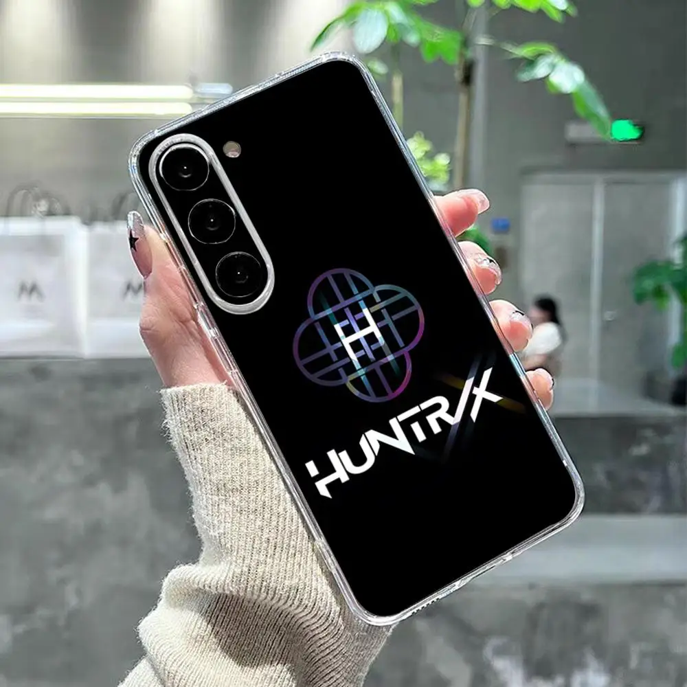 Фото Чехол для телефона KPop D-Demon H-Hunters для Samsung S26 S25 S24 Ultra S23 Fe S22 S20 S21 Plus Plus 5G Fe, прозрачный чехол №5