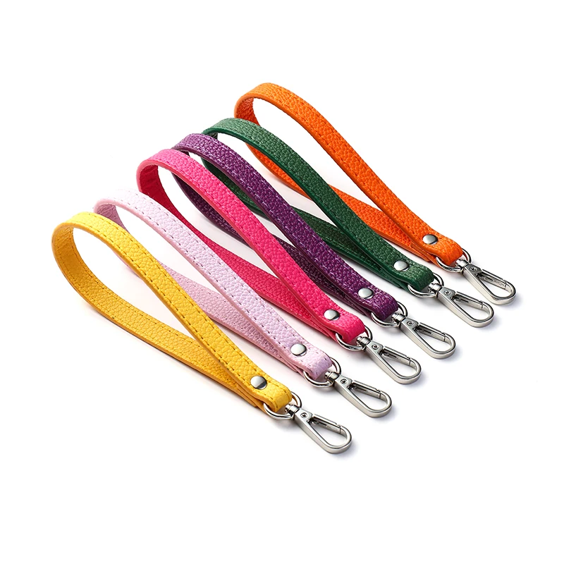 

Wrist Bag Strap DIY purse Handle Fashion PU leather Purse Bag Belt Women Clutch Bag Strap Solid Color Wallet Belt Straps