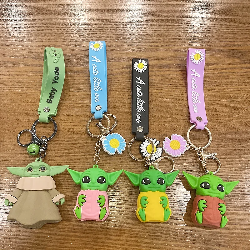 Брелки для ключей Звездные войны брелок мандалор человек Малыш йода креативная