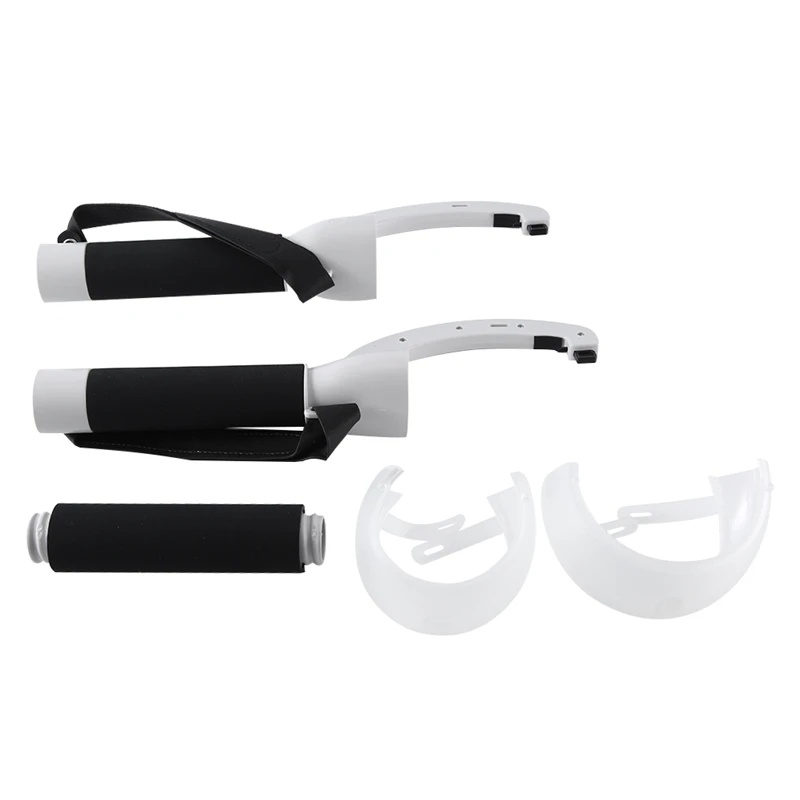 

Dual Lightsaber Handles Games Extension Grips Accessories For Oculus Quest 2