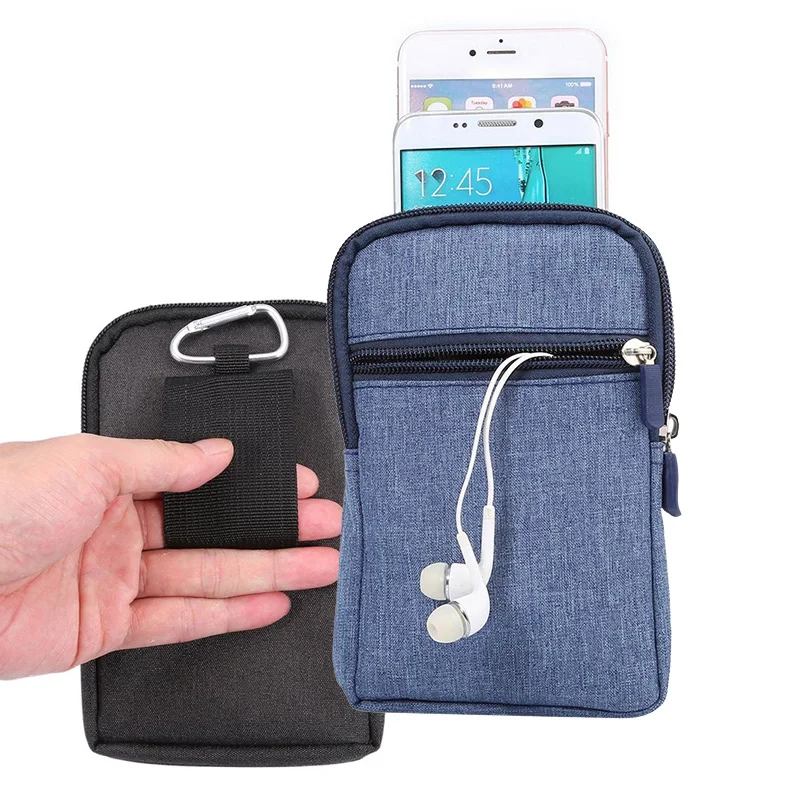 Модная поясная сумка с карманом для телефона женщин и мужчин повседневный
