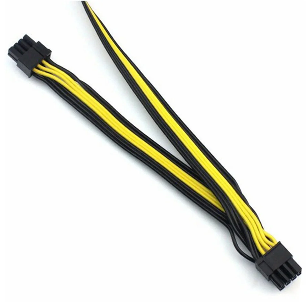 10 шт. модульные кабели питания PCI-E 6Pin на 2 8Pin 6 + 2Pin PCI Express внутренний разветвитель