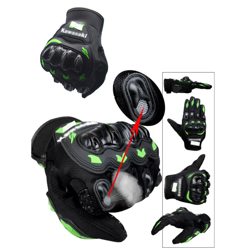 

For KAWASAKI Versys 650 1000 Vulcan S 650 Z900 Z1000 ZH2 Motorcycle Glove Cycling Racing Gloves Winter Warm Motorbike Protective