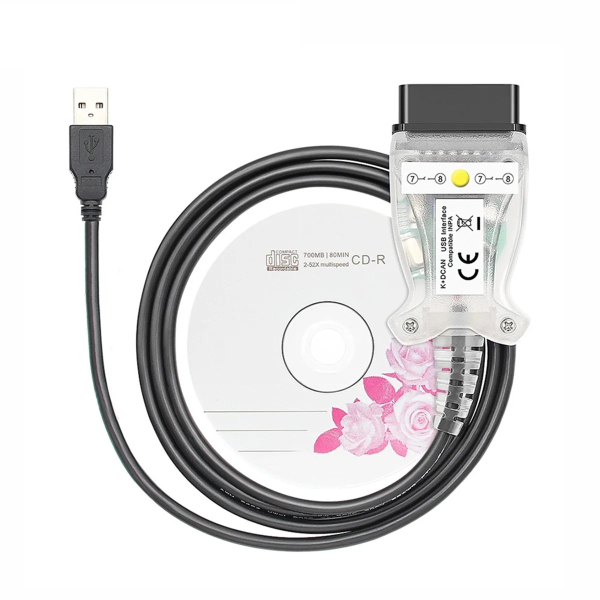 Чип INPA K + DCAN для BMW OBD2 автомобильные диагностические инструменты OBD 2