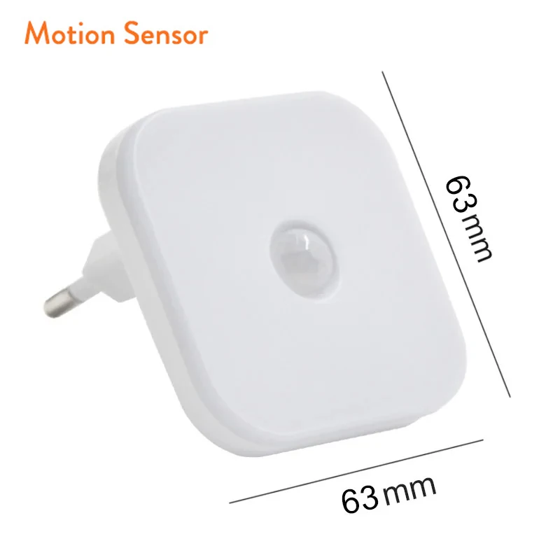 

LED лампа с датчиком движения, белая