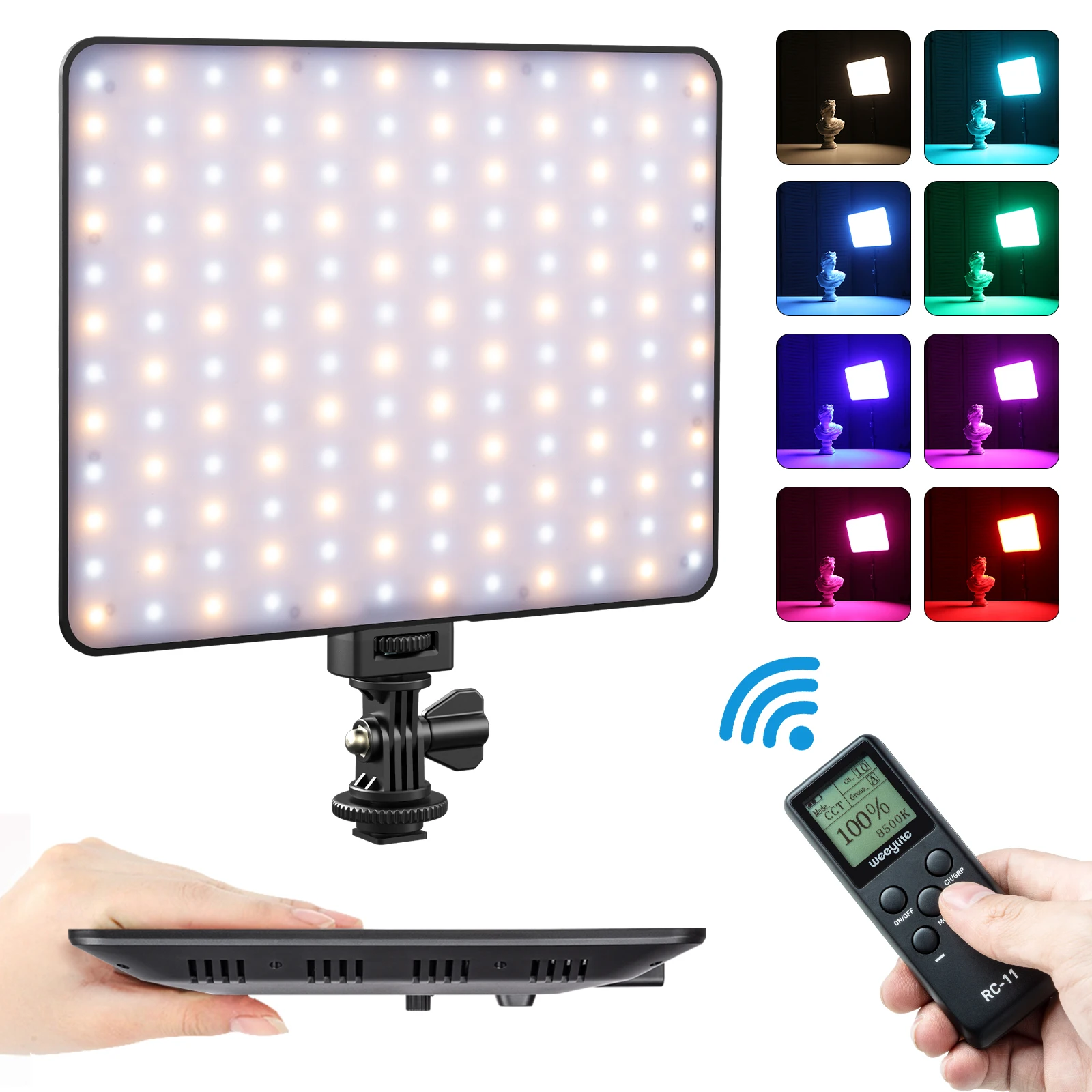

Viltrox weeylite sprite20 30W RGB Video Light LED Light Panel APP Wireless Remote Control RGB Colors Light Lighting 2500K-8500K