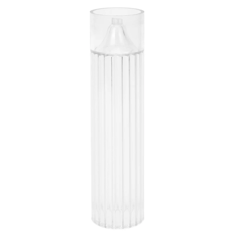 

Pillar Candle Mold Cylinder Rib Plastic Candle Molds 6 Inch For Candle Making DIY Handmade Candles