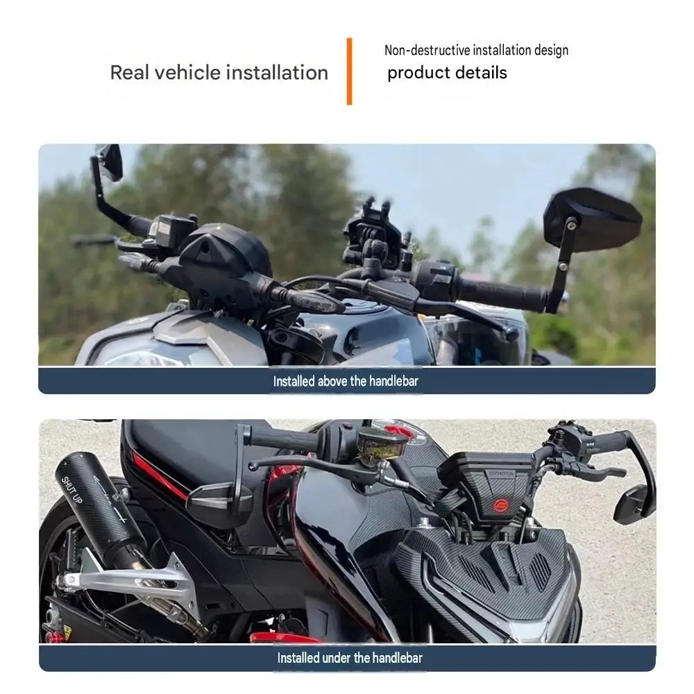 Зеркало заднего вида для руля - подходит для QJMOTOR SRK125S SRK400S SRK600S (art.: 3920dce815988) - 3920dce815988