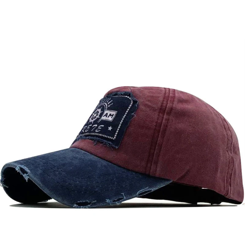 

100% Cowboy Baseball Cap Snapback Hat Hip Hop Hat Men's Women's Hat Letter Embroidery Gorras Trucker Cap Wholesale Can Be Washed