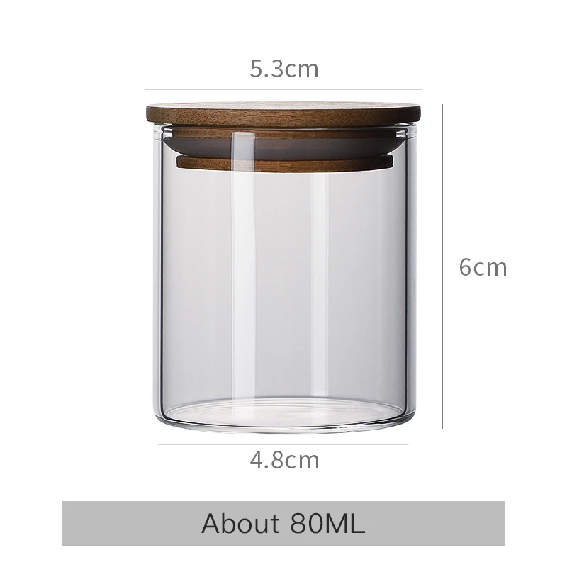 

Герметичный стеклянный органайзер для специй