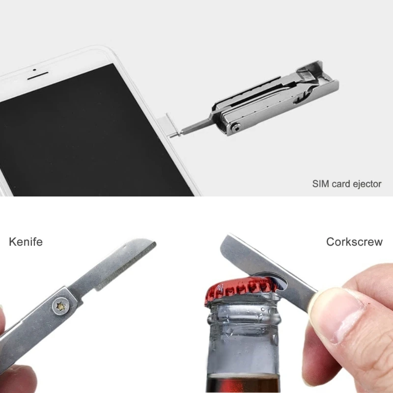 Многофункциональные плоскогубцы Мультитул Портативный многофункциональный