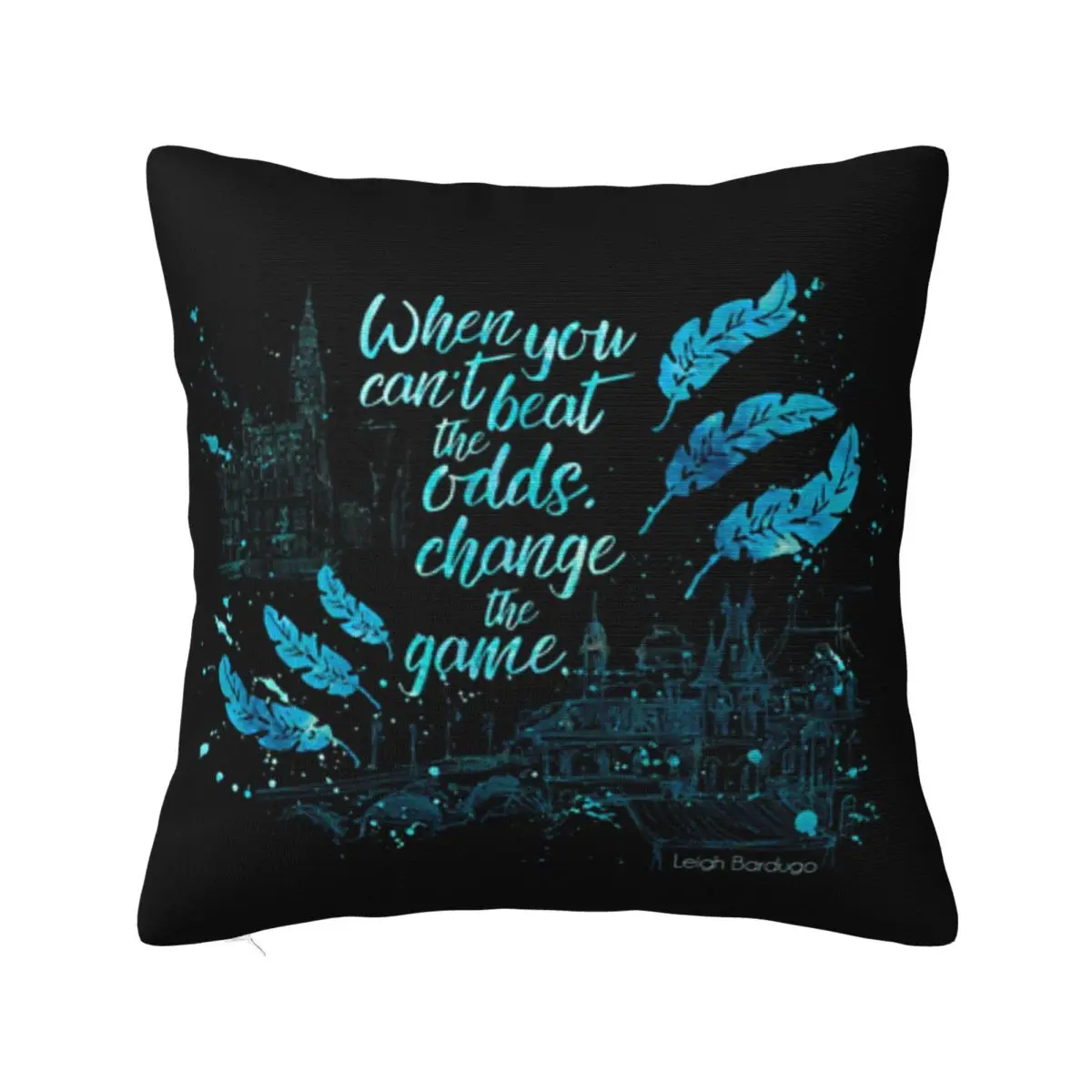 Когда ты можешь победить нечетку сменная игра Kaz Brekker Six Of Crows наволочка