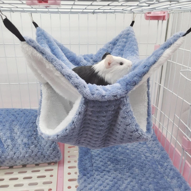 Теплое гнездо для хомяка подвесной гамак дом зимние товары домашних животных