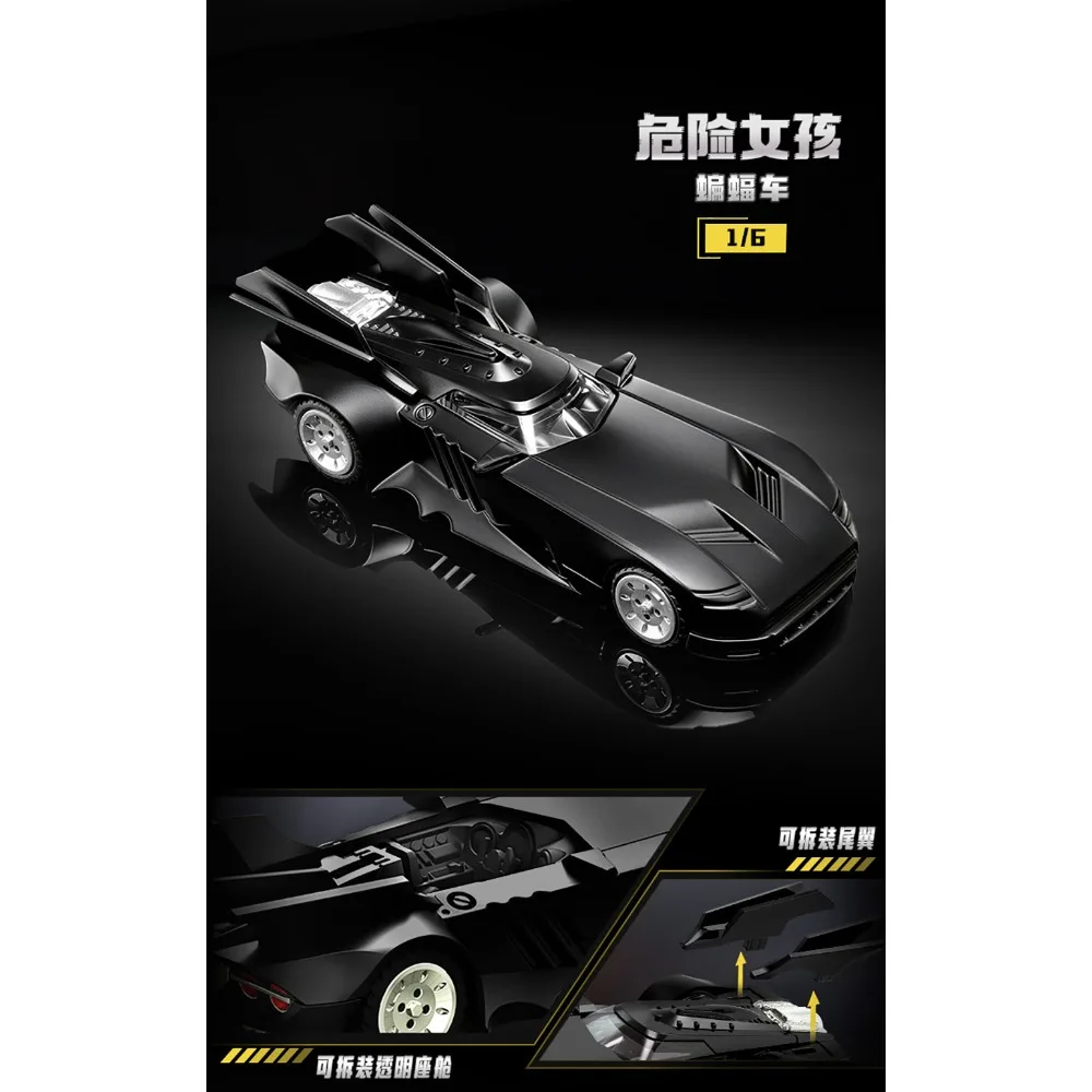 Фото BLOKEES Original The BATMAN: Изысканный дизайн, редкая коллекционная коробка-сюрприз, популярные персонажи из фильма, креативные игрушечные машинки для детей №4