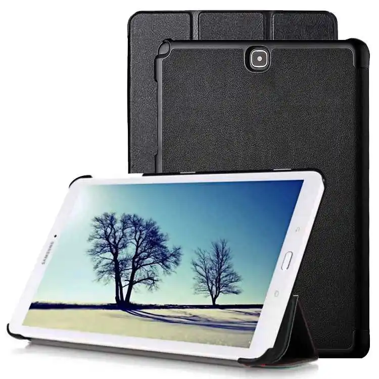 

Heouyiuo Triple Fold Stand Case For Samsung Galaxy Tab A 9.7 T550 T555 Tablet Case Cover