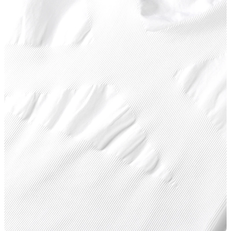 Men Body Shapers Control Gynecomastia Tops Posture Corrector Long Sleeves Waist Trainer Underwear