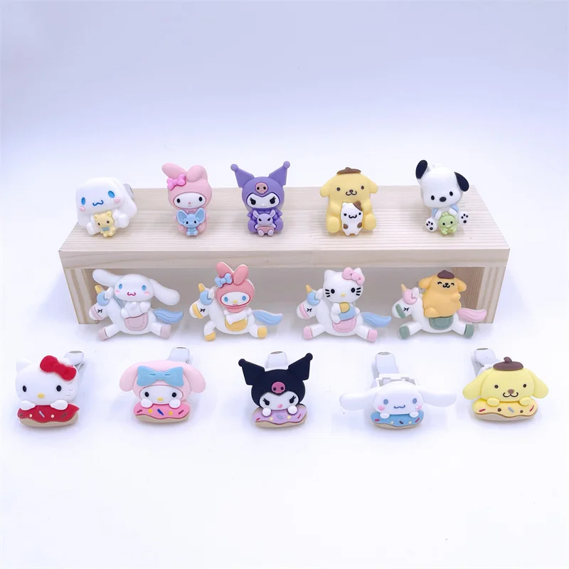 

Sanrio Hello Kitty Car Aromatherapy Auto Air Vent Ornament Cute Cartoon Cinnamoroll Kuromi Melody Car Accessories Holiday Gifts
