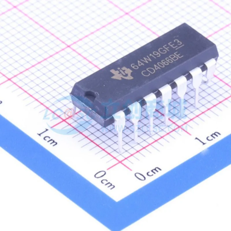 1 Pcs/Lote Cd4066Be Dip-14 100% Neu Und Original
