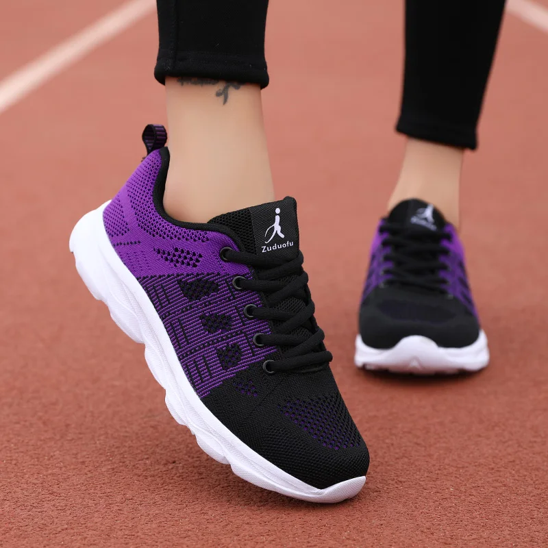 

Women Casual Shoes Breathable Walking Mesh Flat Shoes Sneakers Tenis Female Fashion Gym Footwear Women Shoes Woman Sneakers35-41