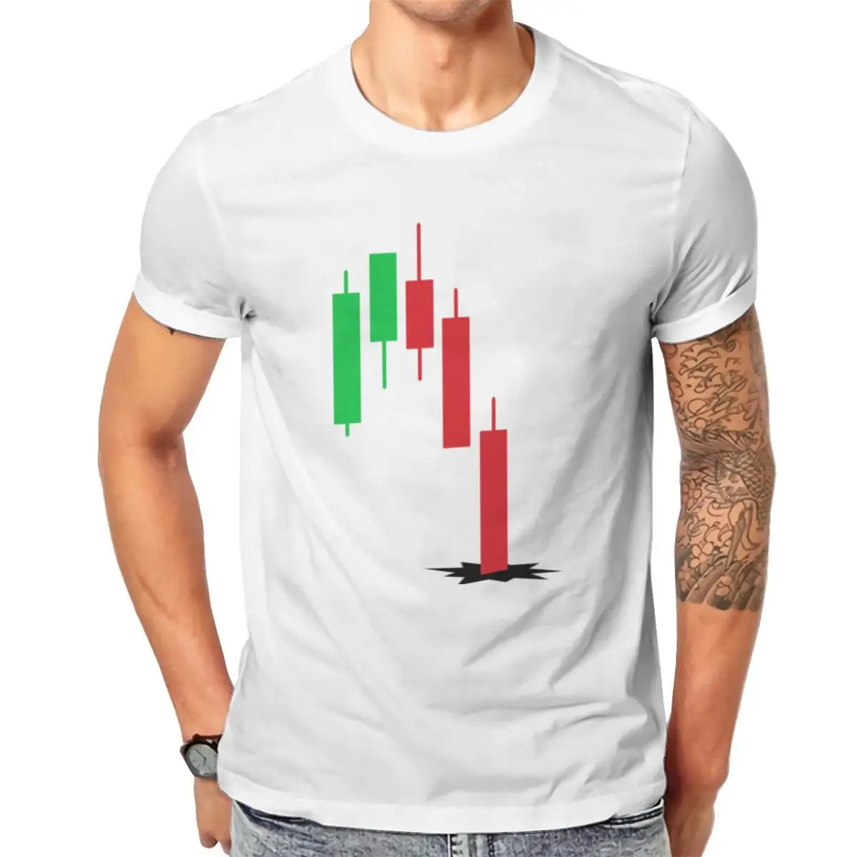 

Wholesale Red Day Mens Ringer T-Shirt Red Punk Short Sleeve Female Tees 105193
