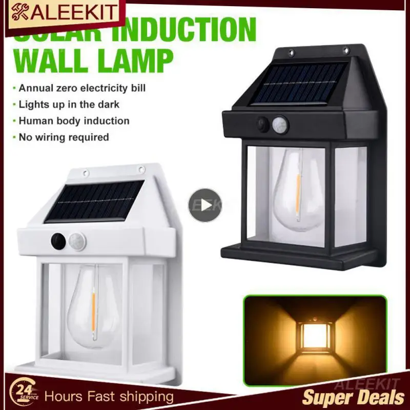 

3 Working Modes Garden Decoration Light Infrared Sensing Outdoor Solar Lamp Waterproof Solar Charging Led Solar Bulb