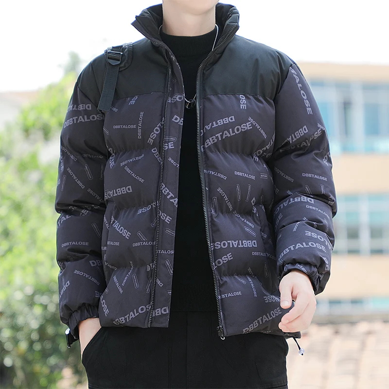 Parkas Men Down Jacket Winter Down Coats Hoodies Thicken Outdoor Travel Camping Overcoat Windproof Cotton Padded Jacket Warm 3XL