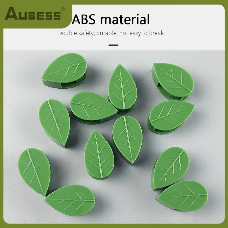 

/set Self Adhesive Rattan Vine Bracket Portable Plant Climbing Wall Fixture Invisible Green Clip Plants Fixed Buckle Plastic