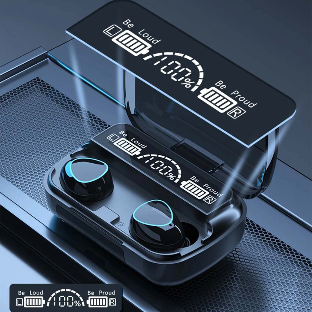 

TWS Wireles Bluetooth 5.1 Earphones Charging Box Wireless Headphone 9D Stereo Sports Waterproof Earbuds Headsets For Xiaomi