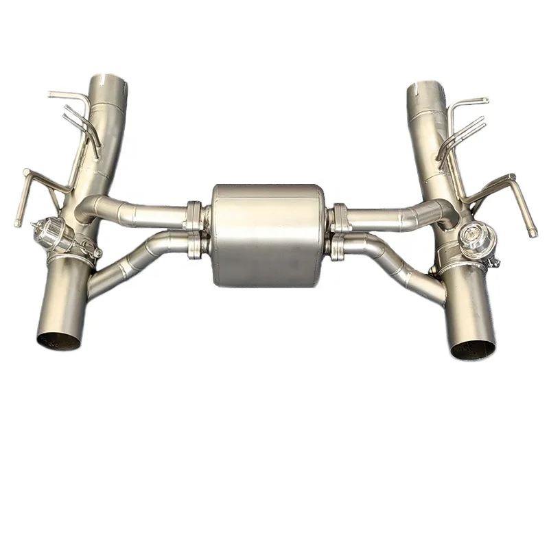 Высокопроизводительный Axleback для Ferrari F8 Spider Tributo 3 9l V8 Ss304 Valvetronic глушитель с