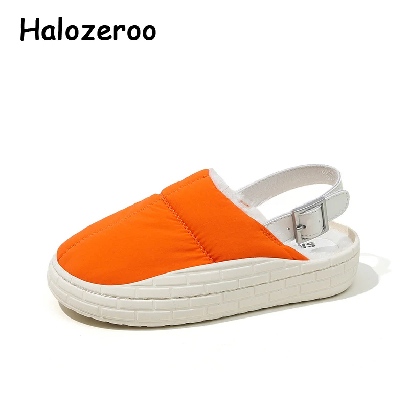 

New Kids Beach Slippers Baby Girls Warm Fashion Slides Children Brand Casual Shoes Boys Slippers Outdoor Slippers For Winter
