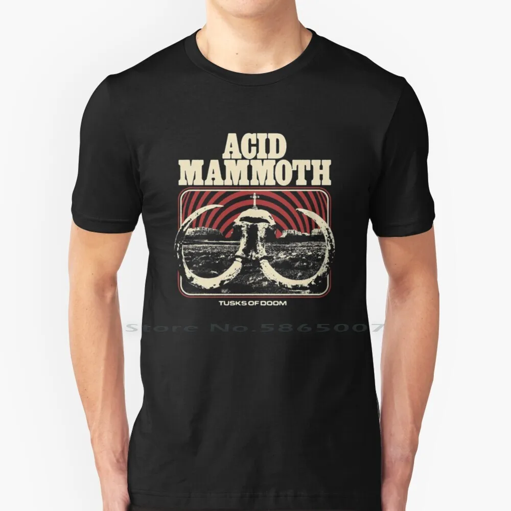 

The Best Trend Acid Mammoth T Shirt 100% Cotton Electric Wizard Acid King Drugs Lsd Psychedelic Psychedelia Trippy Tripping