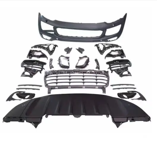 

Передний бампер подходит для Porsche 2014, 2015, 2016 и 2017, автомобильные детали набор для предметов.