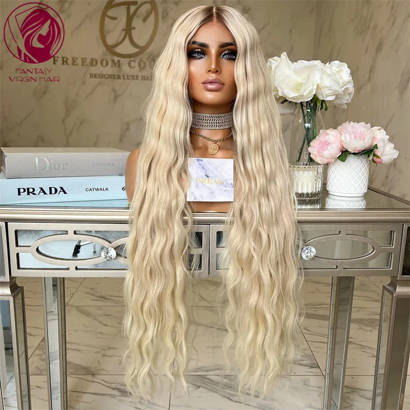 

Deep Wave Frontal Wig 13x6 Hd Lace 30 inch 100% Real Human Hair Full Lace wigs for Women Curly Lace Front Wig Glueless Baby Hair