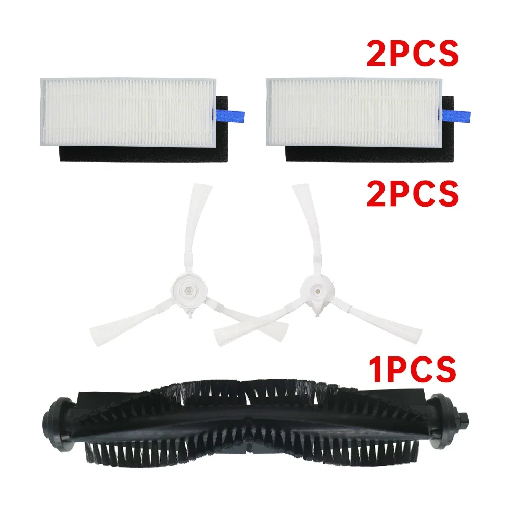 Основная щетка фильтр НЕРА Для Qihoo 360 S6 рулонная боковая Швабра Роботизированная